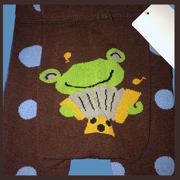 Polka Dot Frog Leggings / Tights NWT - Picture 3 of 5